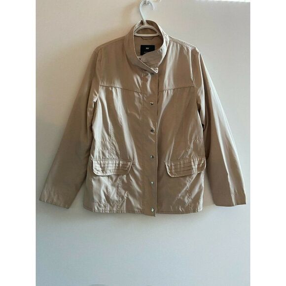 Women's Beige Utility / Field Windbreaker Jacket S - Picture 4 of 11